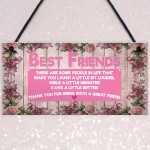 I Have A Sister I Will Always Have A Friend Hanging Plaque