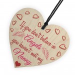 My Sister An Nanny Wooden Hanging Heart Cute Love Plaque