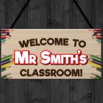 Welcome To Classroom Personalised Teachers Present