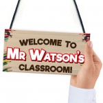 Welcome To Classroom Personalised Teachers Present