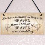  You Would Be Here If Heaven Wasn't Far Away Hanging Plaque Sign