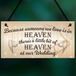  You Would Be Here If Heaven Wasn't Far Away Hanging Plaque Sign