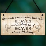  You Would Be Here If Heaven Wasn't Far Away Hanging Plaque Sign