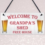 Personalised Pub Bar Hanging Plaque