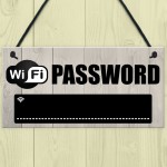 Wifi Password Chalkboard House Warming Gift Hanging Plaque