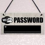 Wifi Password Chalkboard House Warming Gift Hanging Plaque