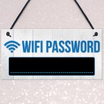 Wifi Password Chalkboard New Home Gift Hanging Plaque