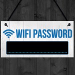 Wifi Password Chalkboard New Home Gift Hanging Plaque