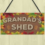 Grandad's Shed Man Cave Workshop Garden Tool Shed Hanging Plaque Grandad's Shed Man Cave Workshop Garden Tool Shed Hanging Plaque