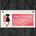 Anniversary Annoying Funny Marriage Couples Gift Hanging Plaque 