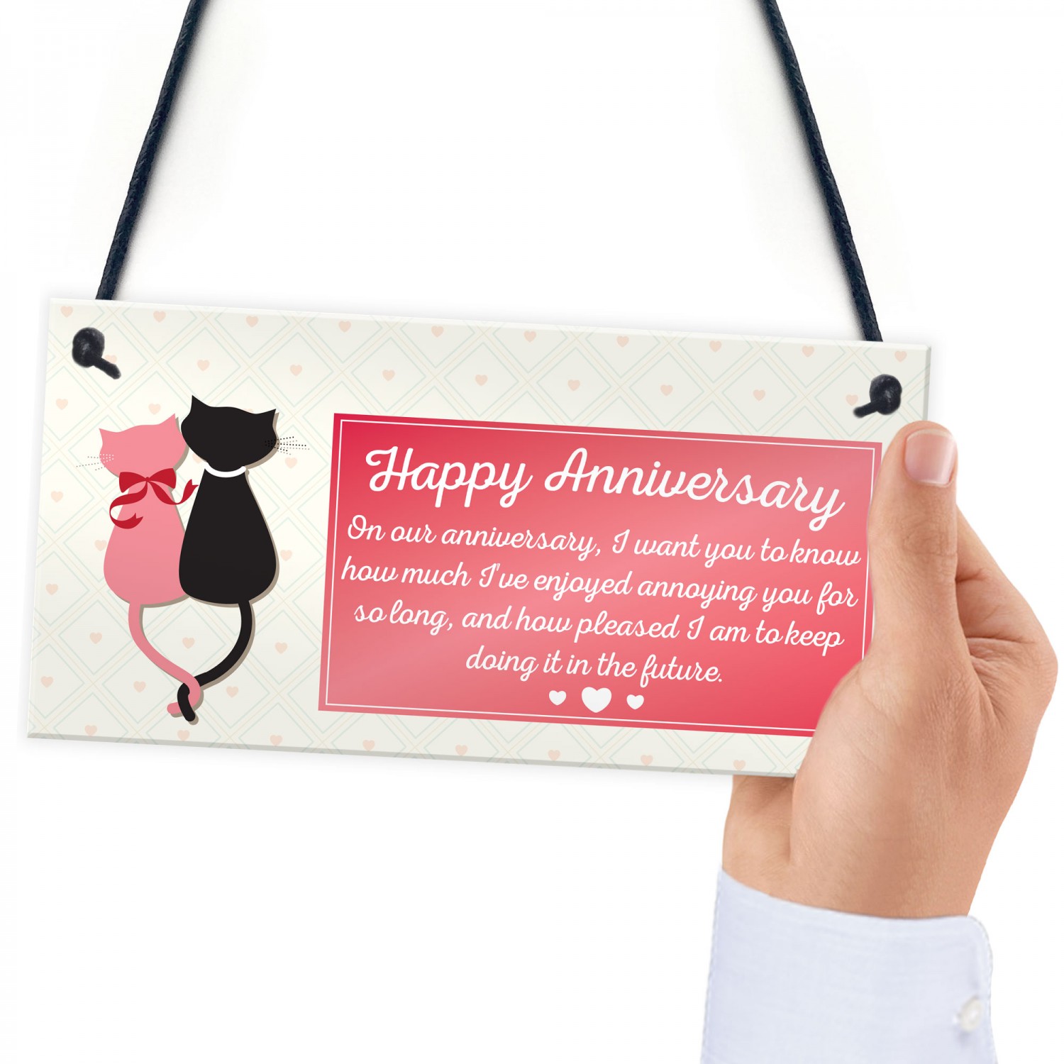 Anniversary Annoying Funny Marriage Couples Gift Hanging Plaque