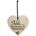 Massage Progress Do Not Disturb Friendship Gift Hanging Plaque 