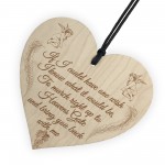 Heavens Gate Bereavement Memorial Love Heart Gift Hanging Plaque