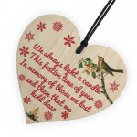 Light Candle Christmas Memorial Bereavement Hanging Plaque