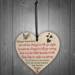 Best Friends Forever Friendship Love Heart Gift Hanging Plaque