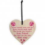 True Friend Poem Friendship Best Friends Gift Hanging Plaque