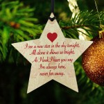 Star In The Sky Memorial Bereavement Grief Gift Hanging Plaque