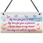 Love For You Memorial Loving Memory Heaven Gift Hanging Plaque