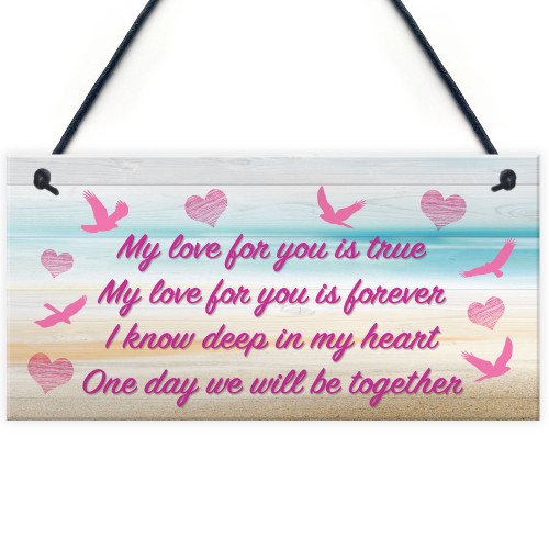Love For You Memorial Loving Memory Heaven Gift Hanging Plaque