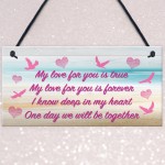 Love For You Memorial Loving Memory Heaven Gift Hanging Plaque