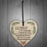 Mum Memorial Hanging Heart Love Sign Mothers Day Gifts Plaque