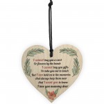 Mum Memorial Hanging Heart Love Sign Mothers Day Gifts Plaque