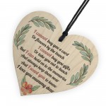 Mum Memorial Hanging Heart Love Sign Mothers Day Gifts Plaque