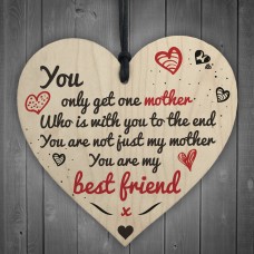 Only Get One Mother Hanging Heart Sign Mothers Day Gifts