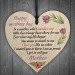 Happy Mothers Day Hanging Heart Sign Mothers Day Gifts 