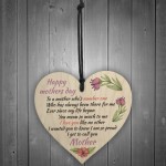 Happy Mothers Day Hanging Heart Sign Mothers Day Gifts 
