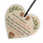 Loving Mum Hanging Wood Heart Sign Mothers Day Gifts