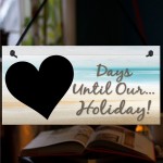 Chalk Board Holiday Countdown Sign - Days Until Our Holiday