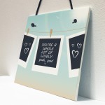 Friendship Sign You're A Whole Lot Of Lovely Bestfriend Plaque 
