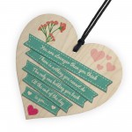 Stronger Inspirational Quote Best Friend Heart Gift Plaque Sign