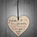 Best Friends Friendship Sign Best Friend Plaque Thank You Gift