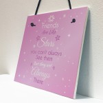 Friendship Sign Best Friend are Like Stars Plaque Gift Thank You