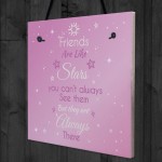 Friendship Sign Best Friend are Like Stars Plaque Gift Thank You