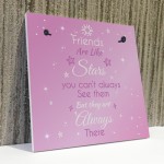 Friendship Sign Best Friend are Like Stars Plaque Gift Thank You