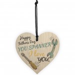 You Spanner Fathers Day Dad Daddy Shabby Chic Wooden Sign