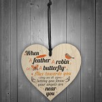 Angels Are Near Memorial Bereavement Family Hanging Plaque Gifts