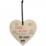 Cats Fur Coats Cute Funny Gift Idea Animal Lover Hanging Plaque 