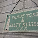 Sandy Toes Shabby Chic Seaside Lighthouse Nautical Theme Signs