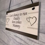 Wedding Decoration Plaque Last Chance Funny Reception Decor Gift