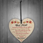 Best Friends Forever Friendship Hanging Heart Special Love Gifts