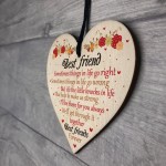 Best Friends Forever Friendship Hanging Heart Special Love Gifts