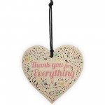 Teacher Midwife Thank You For Everything Heart Friend Nurse Gift