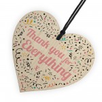 Teacher Midwife Thank You For Everything Heart Friend Nurse Gift