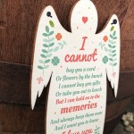 Mummy Dear Grave Wood Angel Plaque Loving Memory Family Mum