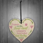 'Friends Are Like' Friendship Sign Best Friend Gift Wood Heart 