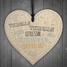 Loved You Are Nursery Door Heart Bedroom Sign Girl Boy New Born